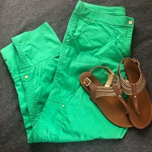 EUC Chico’s convertible long/cropped pants